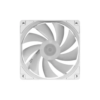 Datora korpusa ventilators MSI MAG F120 ARGB balta — 120 mm, 1300 RPM, hidrauliskais gultnis