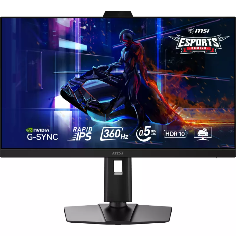 27 collu MSI MPG 272QRF X36 spēļu monitors — 2560×1440 WQHD, Rapid IPS, 0,5 ms, 400 cd/m², USB 2.0 centrmezgls, VESA, augstumā regulējams