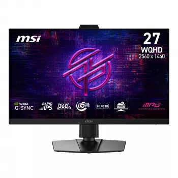 27 collu MSI MPG 272QRF X36 spēļu monitors — 2560×1440 WQHD, Rapid IPS, 0,5 ms, 400 cd/m², USB 2.0 centrmezgls, VESA, augstumā regulējams