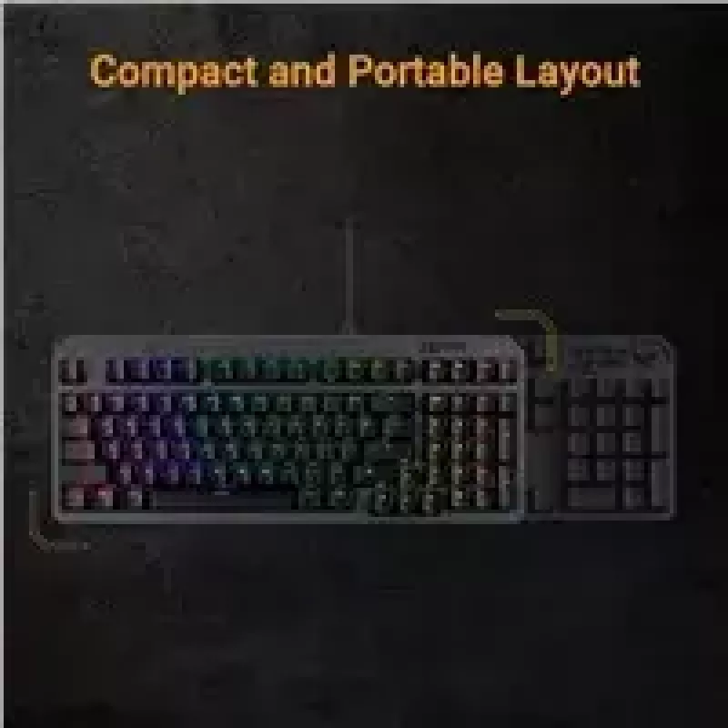 Mechanical Gaming tastatūra ASUS TUF Gaming K3 Gen II RGB Backlit