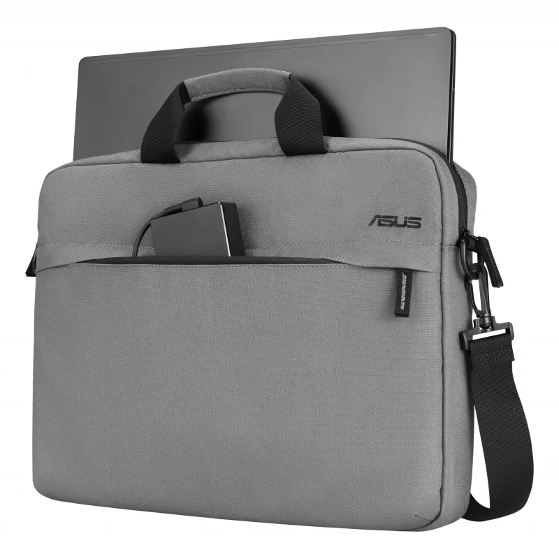 Portatīvā datora soma ASUS AC1600 – aizsargapvalks 15,6 collu klēpjdatoriem, modelis 90XB0A60-BSL000