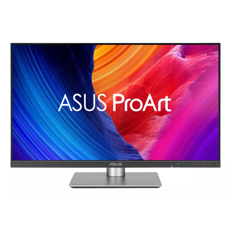 Datora monitors ASUS ProArt PA278CGRV 27 collas (68.6 cm) QHD 2560×1440 IPS LCD Silver, 5 ms, USB‑C, USB 3.2 centrmezgls, skaļruņi, VESA, augstuma regulēšana