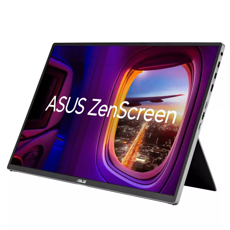 ASUS ZenScreen OLED MQ16FC datora monitors 40,6 cm (16 collas) 1920 x 1200 pikseļi WUXGA Sudraba