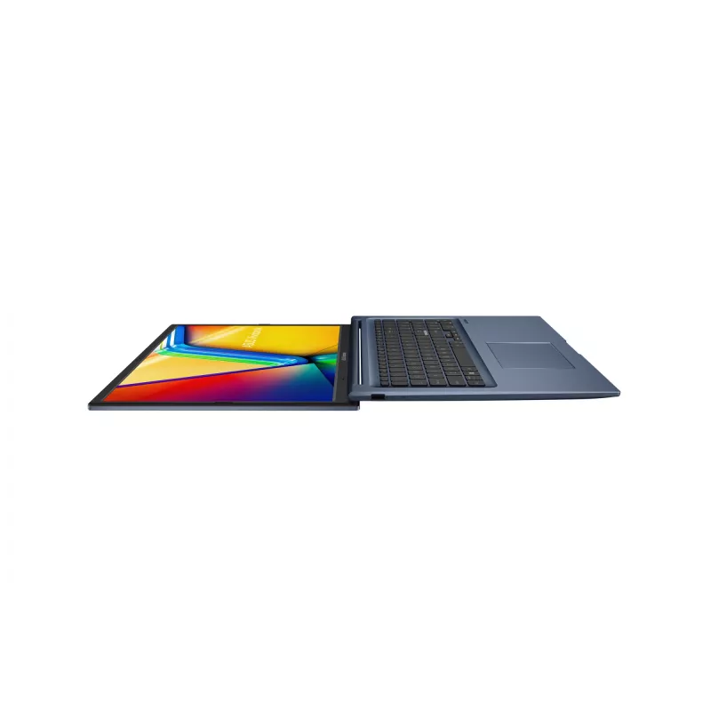 Portatīvais dators ASUS Vivobook 17 X1704VA Intel Core 3 100U, 17.3 collu FHD, 16GB DDR5, 512GB SSD, Wi‑Fi 6, Windows 11 Home, zils