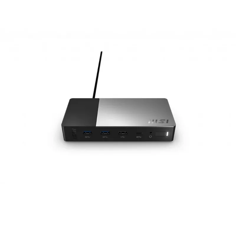 MSI USB-C dokstacija Gen 2 USB 3.2 Gen 2 (3.1 Gen 2) Type-C melna