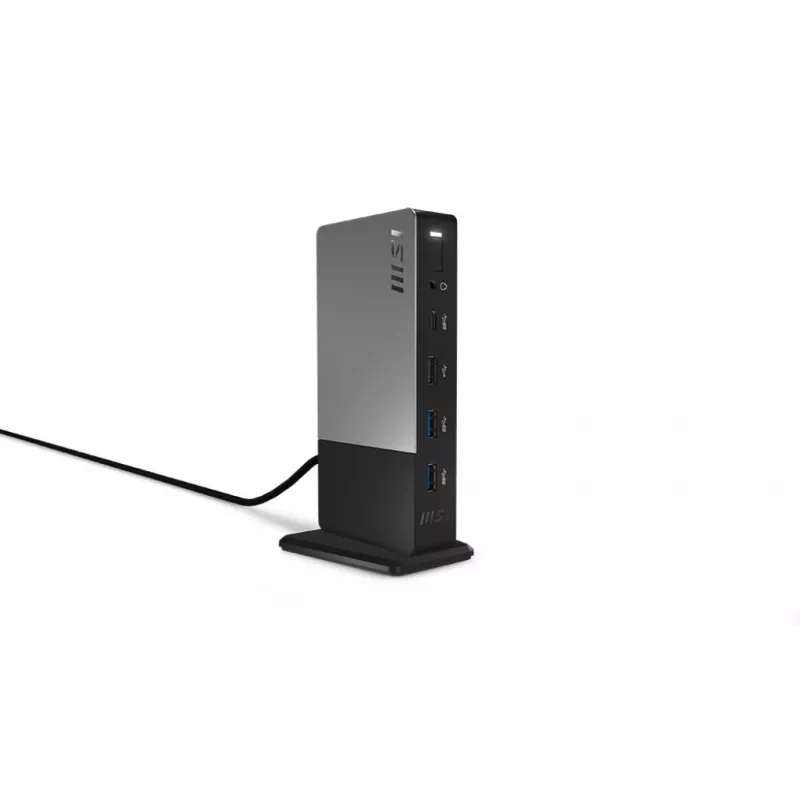 MSI USB-C dokstacija Gen 2 USB 3.2 Gen 2 (3.1 Gen 2) Type-C melna