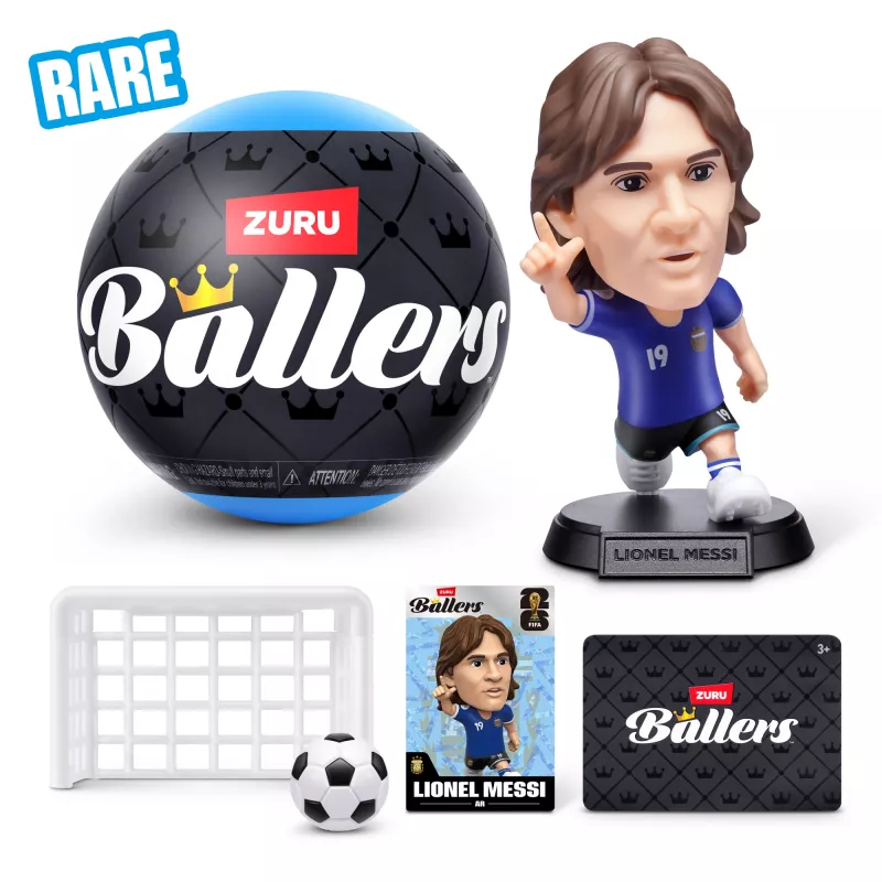 ZURU FIFA WORLD CUP 2026™ Ballers Series 1, 3 gadi, FIFA, melns