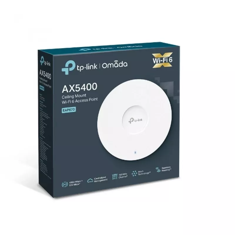 Piekļuves punkts TP-Link Omada AX5400 Wi-Fi 6 2,4 GHz 5 GHz
