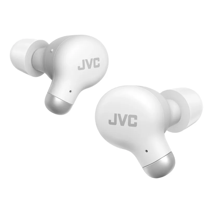 JVC Active Noise Cancelling TWS balts, True Wireless Stereo (TWS), 20 - 20000 Hz, zvaniem/mūzikai, 10.1 g, austiņas, balts