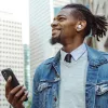 JVC Active Noise Cancelling TWS balts, True Wireless Stereo (TWS), 20 - 20000 Hz, zvaniem/mūzikai, 10.1 g, austiņas, balts