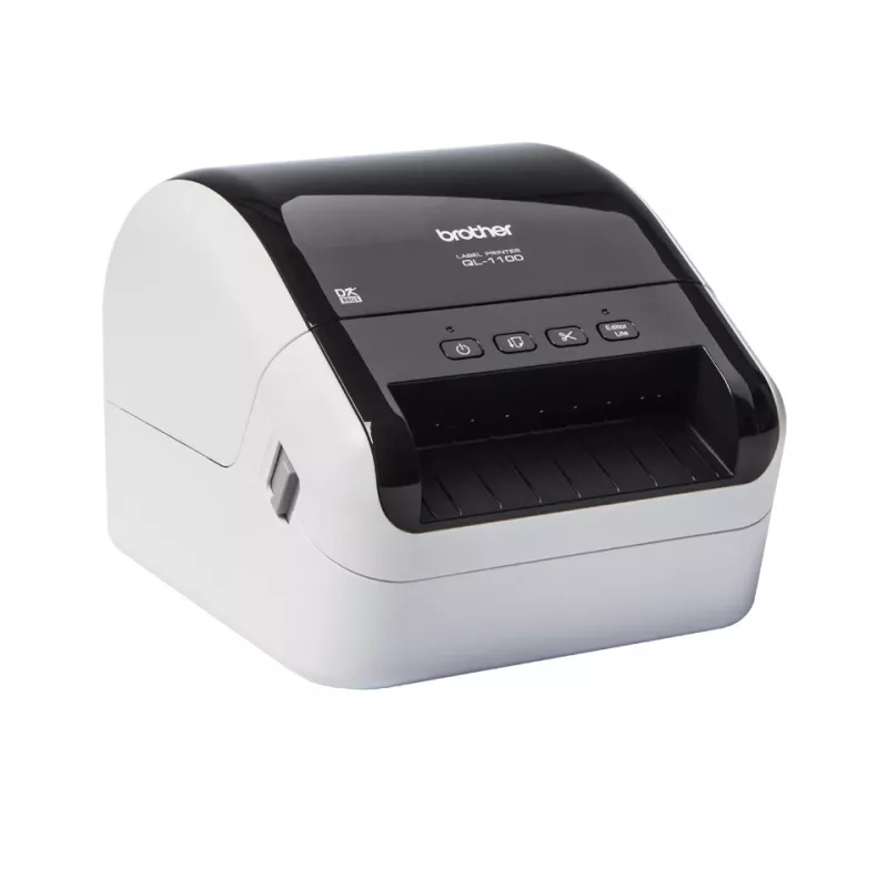 Brother QL-1100C etiķešu printeris ar tiešo termopārnesi 300 x 300 DPI 110 mm/sek. ar vadu