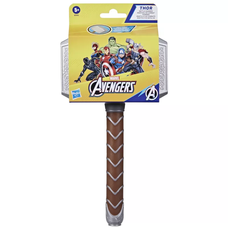Marvel Avengers Thor Battle Hammer lomu spēles rotaļlieta bērniem no 5 gadu vecuma, Piedzīvojums, 5 gadi