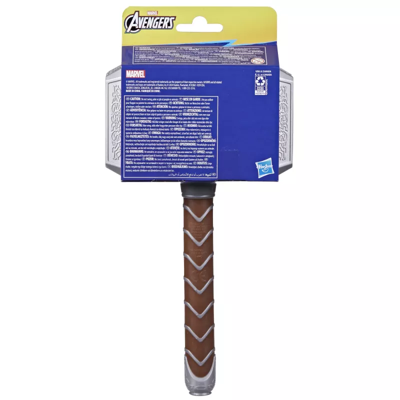 Marvel Avengers Thor Battle Hammer lomu spēles rotaļlieta bērniem no 5 gadu vecuma, Piedzīvojums, 5 gadi