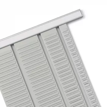 Nobo T-Card metāla paneļi 2. izmērs, 32 sloti, pelēks, 64 mm, 655 mm, 210 g, 64 mm, 13 mm