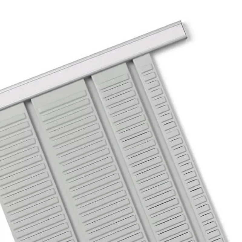 Nobo T-Card metāla paneļi 2. izmērs, 32 sloti, pelēks, 64 mm, 655 mm, 210 g, 64 mm, 13 mm