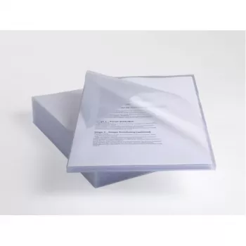 Rexel Anti-Slip A4 Folders Clear (25), Polypropylene (PP), Transparent, 20 sheets, 25 gab.