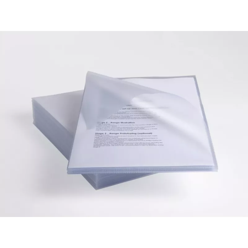Rexel Anti-Slip A4 Folders Clear (25), Polypropylene (PP), Transparent, 20 sheets, 25 gab.