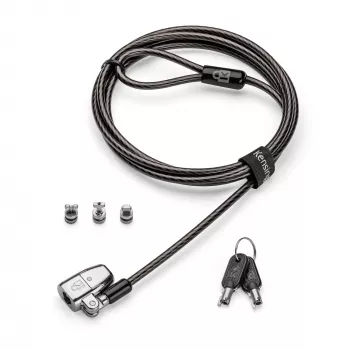 Kensington ClickSafe 2.0 3-in-1 atslēdzamais klēpjdatora bloķētājs (Master Keyed FT)