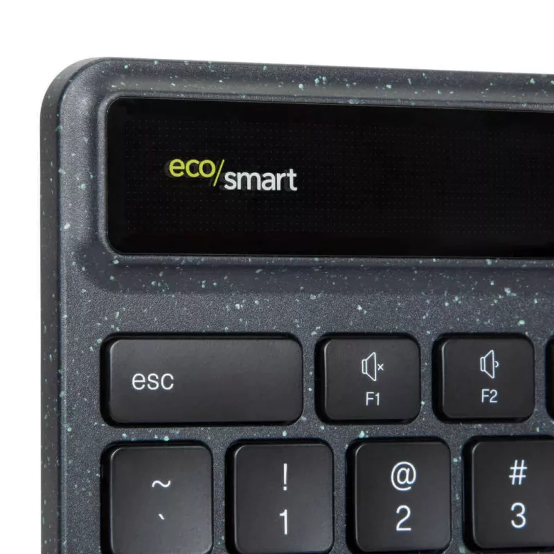Targus EcoSmart AKB868UK tastatūra Universāla Bluetooth QWERTY UK angļu Melna