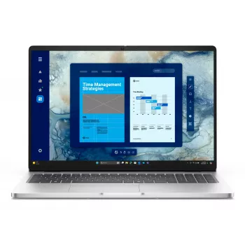 DELL Pro 16 PC16250 Intel Core Ultra 5 235U klēpjdators 40,6 cm (16 collas) Full HD+ 16 GB DDR5-SDRAM 512 GB SSD Wi-Fi 6E (802.11ax) Windows 11 Pro US International Platinum
