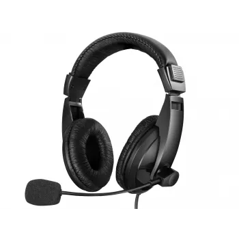 Sandberg Saver USB austiņas, lielas, vadu, Sarunas/Mūzika, 20–20000 Hz, 258 g, Austiņas, Melnas