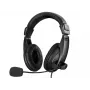 Sandberg Saver USB austiņas, lielas, vadu, Sarunas/Mūzika, 20–20000 Hz, 258 g, Austiņas, Melnas