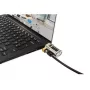 DELL 461-AAEU kabeļa bloķētājs Melns, Nerūsējošais tērauds 1.8 m