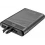 Sandberg Survivor Nano Powerbank 10000, 10000 mAh, litija jonu (Li-Ion), 3,7 V, 20 W, melns