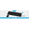 Sandberg Wireless Office DesktopSet INT, bezvadu, RF bezvadu, membrānas, QWERTY, melns, iekļauta pele