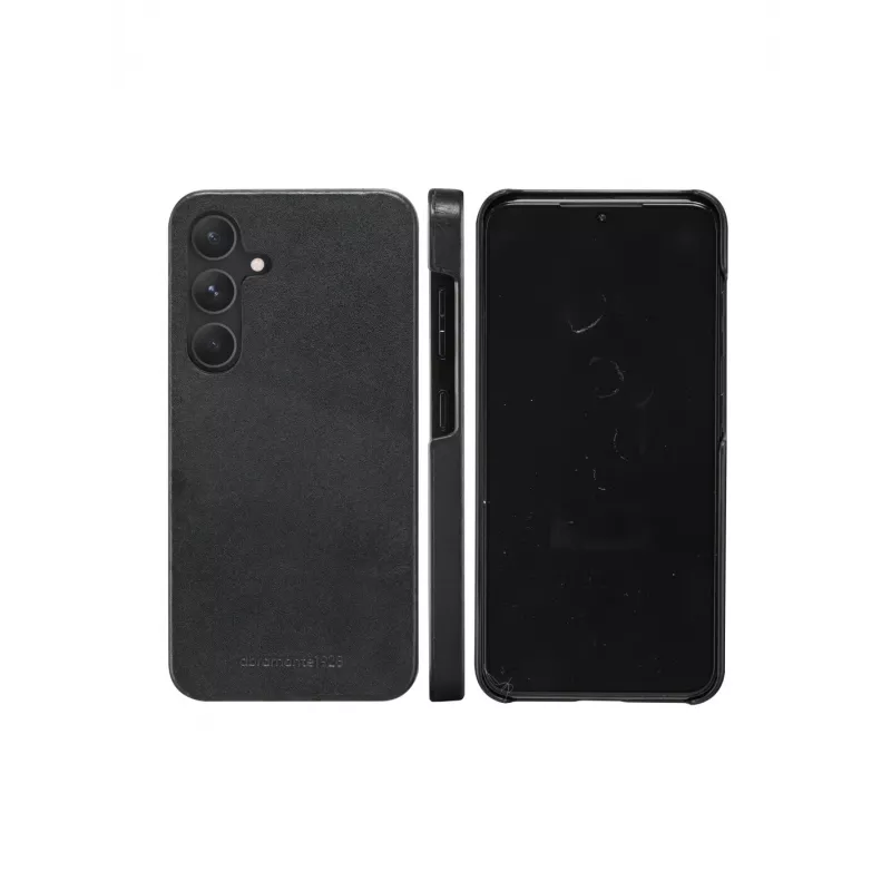 Maciņveida vāciņš dbramante1928 Galaxy S24 melns ar 3 kartes kabatiņām