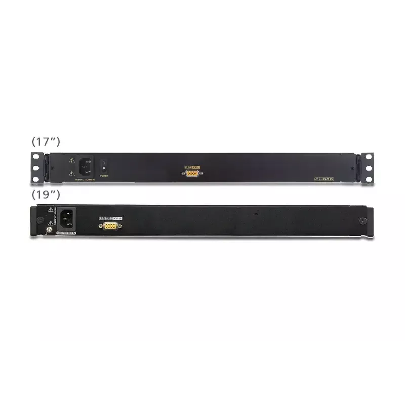 ATEN CL5716M-ATA-2XK06SG plaukta konsole 43,2 cm (17 collu) melna 1U