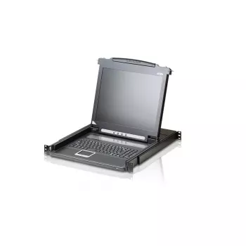 ATEN CL5716M-ATA-2XK06SG plaukta konsole 43,2 cm (17 collu) melna 1U