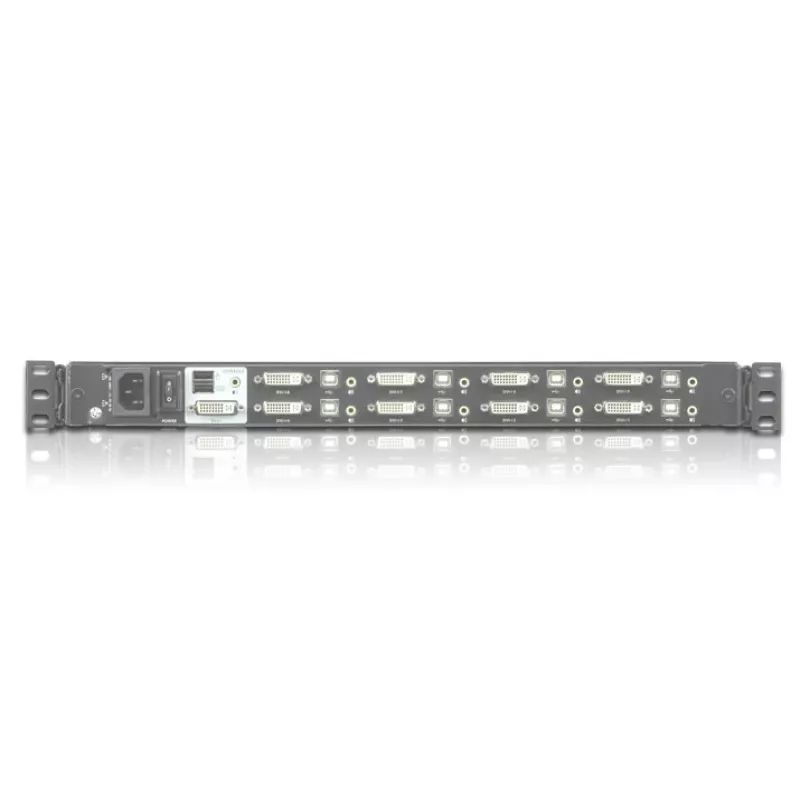ATEN CL6708MW plaukta konsole 43,9 cm (17,3 collas) melna 1U