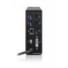Lenovo 4X10E52940 klēpjdatora dokstacija/portu replikators, vadu savienojums, melna