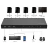 KVM slēdzis Microconnect MC-HDMIKVM0401-4K 4K Ultra HD HDMI USB