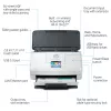HP ScanJet Pro N4000 snw1 lokšņu padeves skeneris 600 x 600 DPI