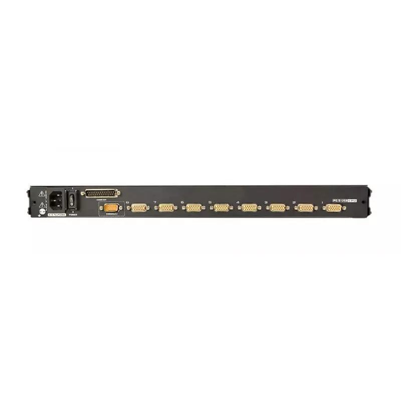 KVM slēdzis ATEN CL5708M Rack mounting Melns 1U 17 inch LCD