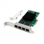 Tīkla karte MicroConnect I350-T4 PCIe x4 1GbE – 4 portu Gigabit Ethernet PCIe x4