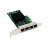 Tīkla karte MicroConnect I350-T4 PCIe x4 1GbE – 4 portu Gigabit Ethernet PCIe x4