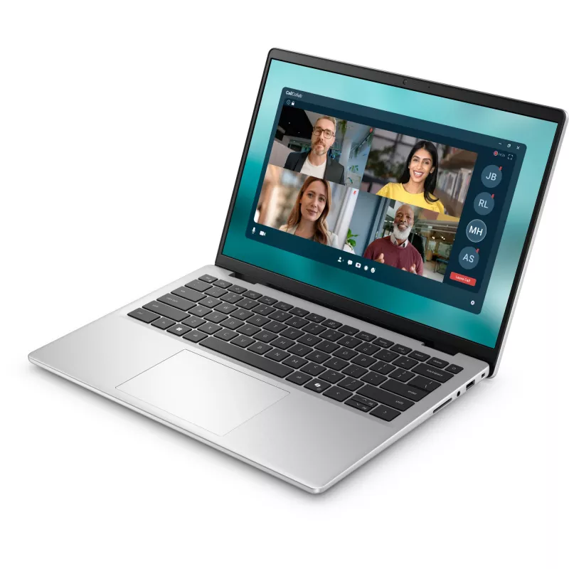DELL Pro 14 Essential PV14250 Intel Core 5 120U klēpjdators 35,6 cm (14 collas) Full HD+ 16 GB DDR5-SDRAM 512 GB SSD Wi-Fi 6 (802.11ax) Windows 11 Pro US International Platīna, Sudraba