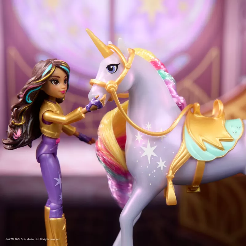 Unicorn Academy, Magic Unleashed piedzīvojumu komplekts, Lieldienu dāvanu ideja, ietver Sophia, Ava, Ravenzella lelles, Wildstar, Leaf vienradžus un vairāk
