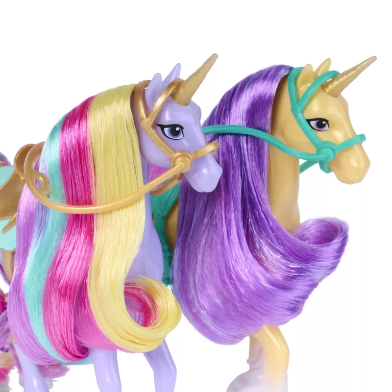Unicorn Academy, Magic Unleashed piedzīvojumu komplekts, Lieldienu dāvanu ideja, ietver Sophia, Ava, Ravenzella lelles, Wildstar, Leaf vienradžus un vairāk
