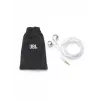 JBL Tune 205, vadu, 20 – 20000 Hz, zvani/mūzika, 14,3 g, austiņas, hroms, balta