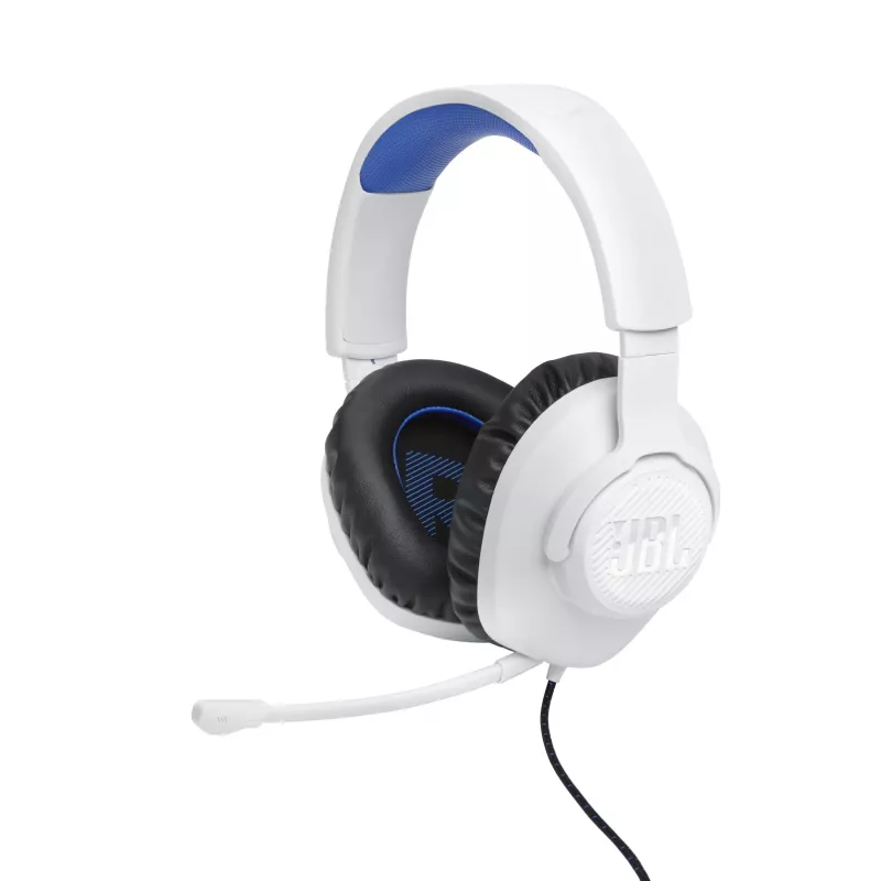 JBL JBLQ100PWHTBLU austiņas/headset Baltas
