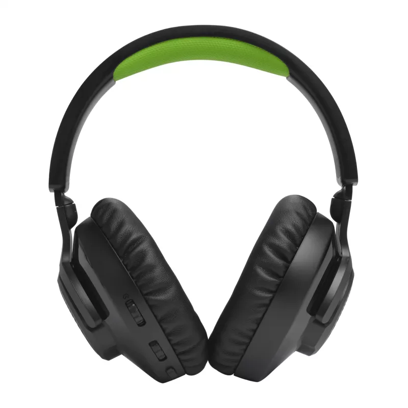 JBL Quantum 360X austiņas bezvadu ar galvas stīpu spēlēm USB Type-C Bluetooth melnas, zaļas
