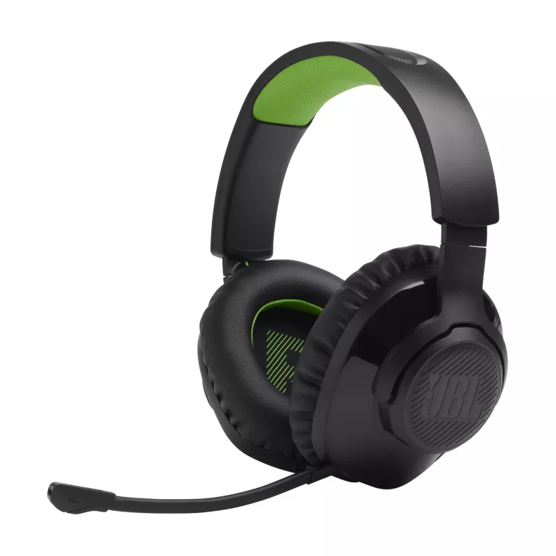 JBL Quantum 360X austiņas bezvadu ar galvas stīpu spēlēm USB Type-C Bluetooth melnas, zaļas