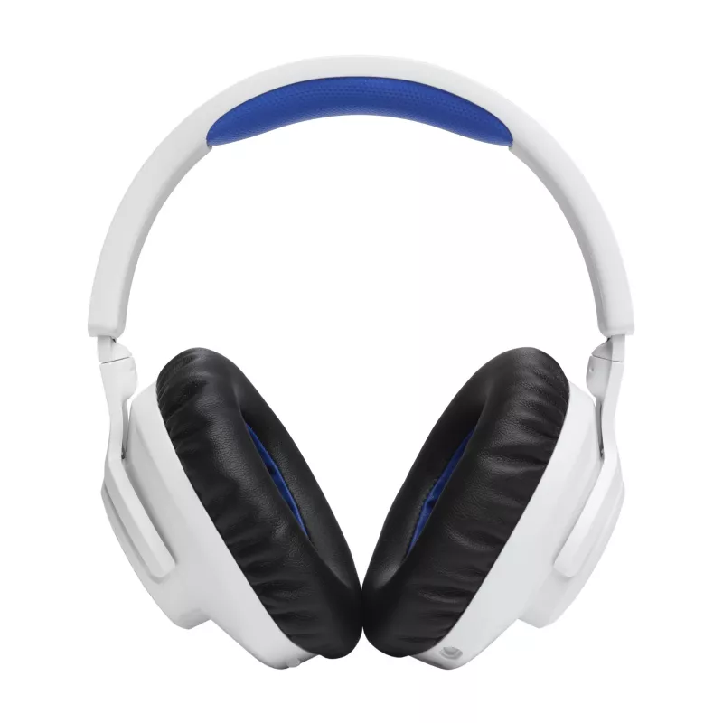 JBL Quantum 360P Austiņas Bezvadu Austiņu lente Spēlēm USB Type-C Bluetooth Zils, Balts