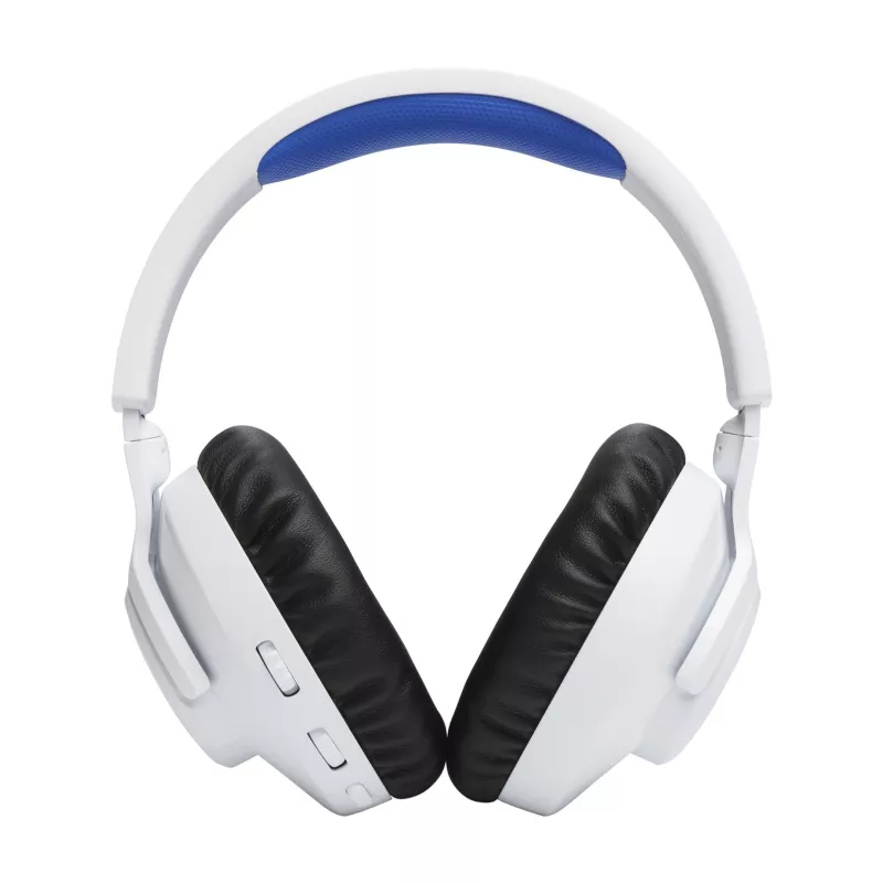 JBL Quantum 360P Austiņas Bezvadu Austiņu lente Spēlēm USB Type-C Bluetooth Zils, Balts