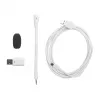 JBL Quantum 360P Austiņas Bezvadu Austiņu lente Spēlēm USB Type-C Bluetooth Zils, Balts