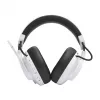 JBL Quantum 910P austiņas ar vadu un bezvadu savienojumu, galvas lentes tipa, spēlēm, USB Type-C, Bluetooth, zilas, baltas